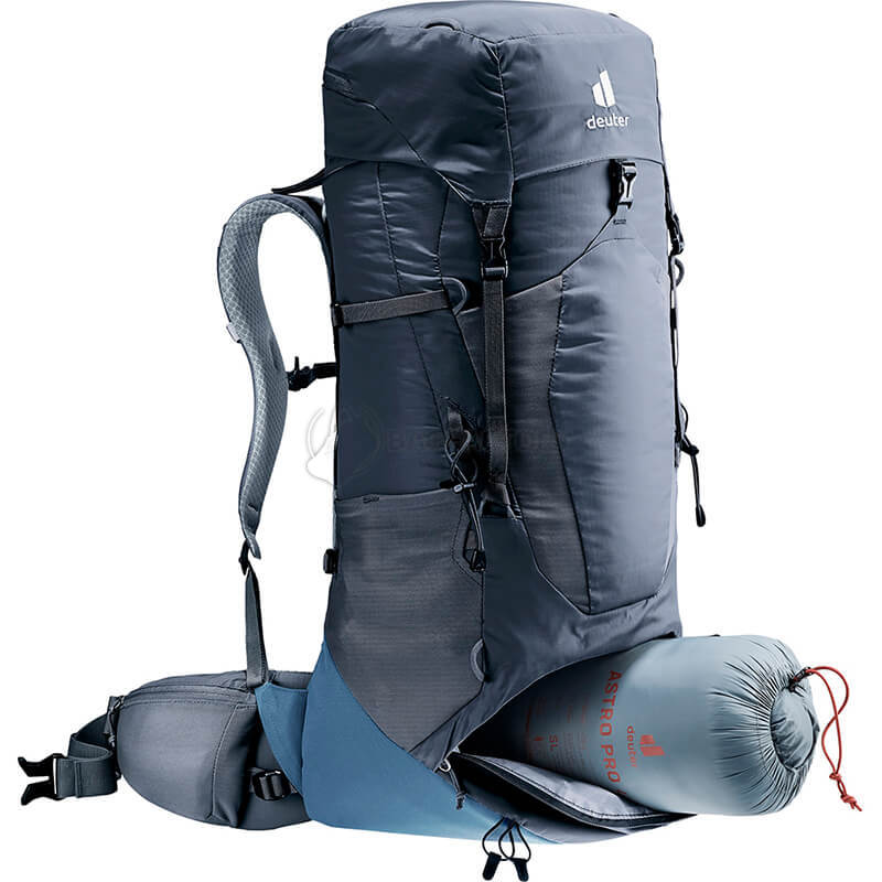 Туристичний рюкзак Deuter Aircontact Lite 40+10 black-marine (3340123 7319)