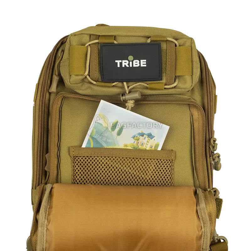 Тактична сумка-слінг Tribe Sling Pack 6.5 L Койот (T-IE-0003-coyote)