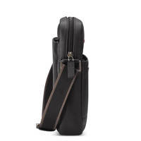 Чоловіча шкіряна сумка Roncato Alaska Чорний (412424/01)