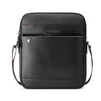 Чоловіча шкіряна сумка Roncato Alaska Чорний (412425/01)