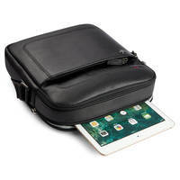 Чоловіча шкіряна сумка Roncato Alaska Чорний (412425/01)