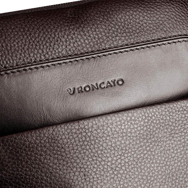 Чоловіча шкіряна сумка Roncato Alaska Коричневий (412425/44)