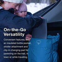 Сумка-рюкзак Osprey Poco Changing Tote 18л tan concrete для батьків та їх немовлят (009.3767)