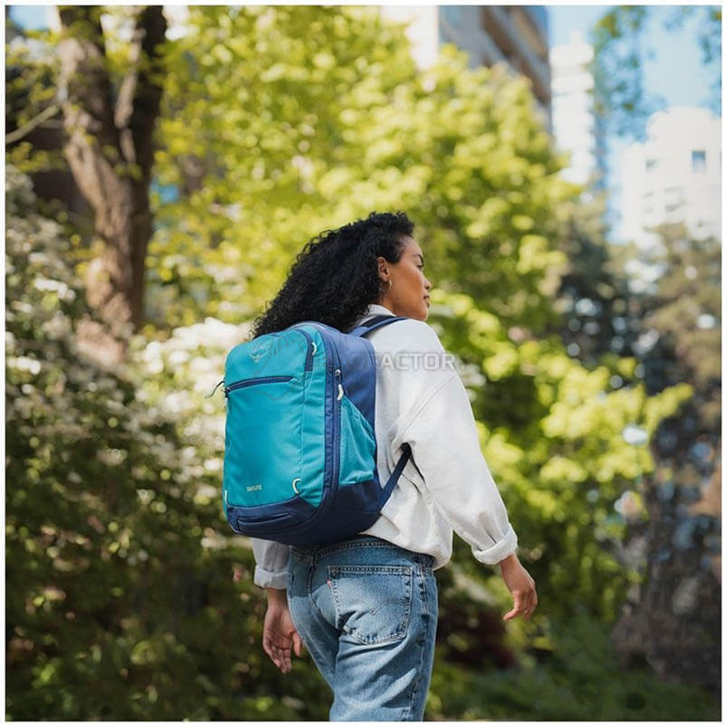 Міський рюкзак Osprey Daylite Expandable Travel Pack 26+6 blue spikemoss/alkaline (009.3786)