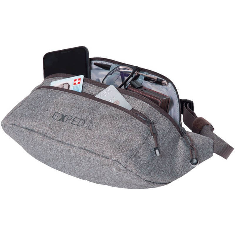 Поясна сумка Exped Travel Belt Pouch 3л black melange (018.1063)