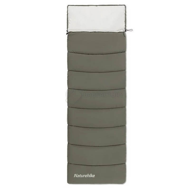 Спальний мішок Naturehike LD150 CNK2300SD016 темно-зелений 225 см (6976023921773)