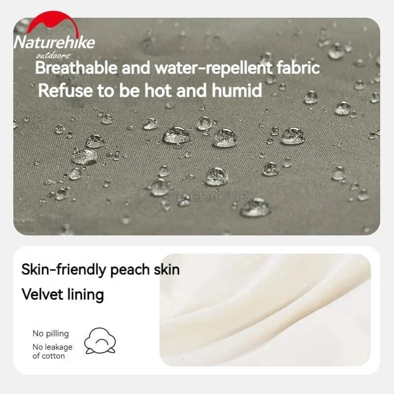 Спальний мішок Naturehike LD150 CNK2300SD016 темно-зелений 225 см (6976023921773)