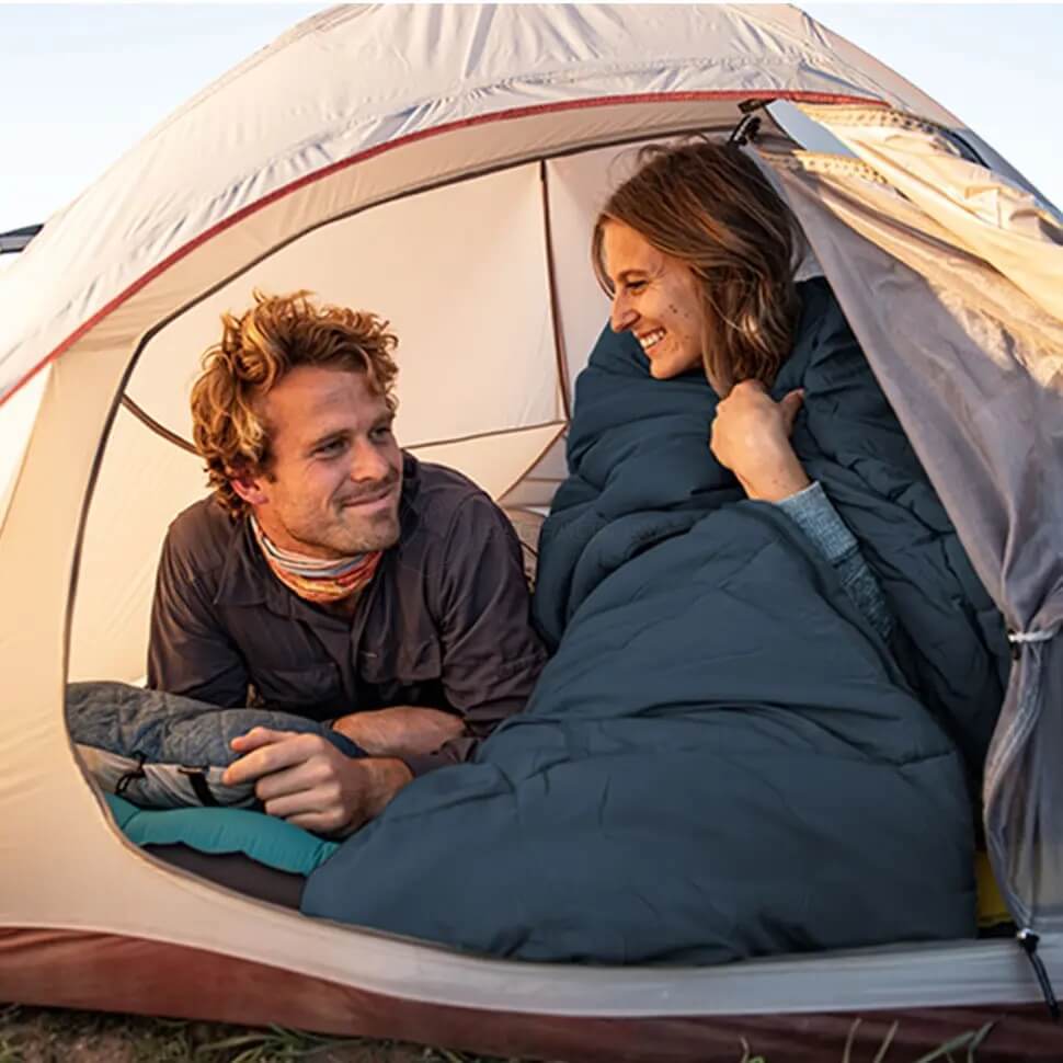 Спальний мішок Naturehike F150 NH22MSD05 лівий темно-блакитний 190 см (6927595797761-L)