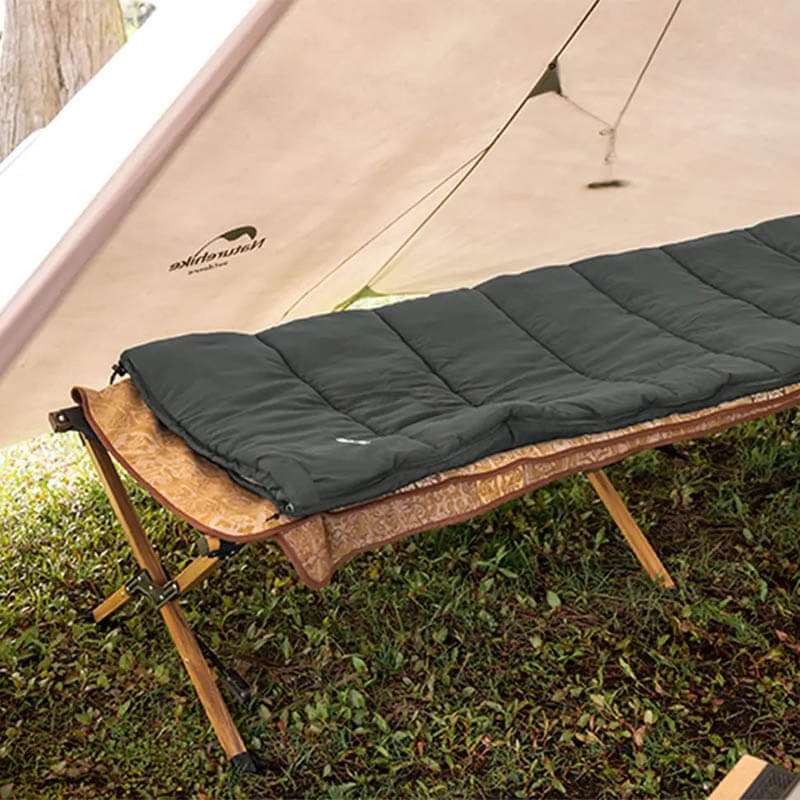 Спальний мішок Naturehike F150 NH22MSD05 правий графіт 190 см (6927595797747-R)