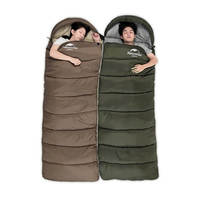 Спальний мішок Naturehike U250 NH20MSD07 (6°C) правий коричневий 220 см (6927595767207-R)