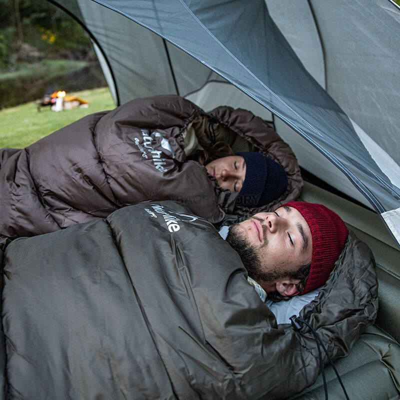 Спальний мішок Naturehike U250 NH20MSD07 (6°C) правий коричневий 220 см (6927595767207-R)