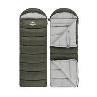 Спальний мішок Naturehike U250 NH20MSD07 (6°C) правий темно-зелений 220 см (6927595767214-R)