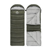 Спальний мішок Naturehike U250S NH20MSD07 (0°C) лівий темно-зелений 220см (6927595764305-L)