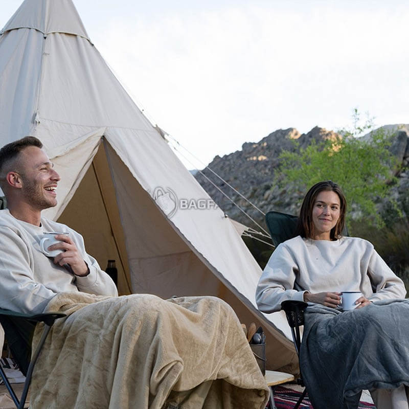 Спальний мішок Naturehike BE400 CNK2300SD021 з підігрівом правий сірий 220 см (6976507667319)