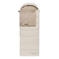 Спальний мішок Naturehike BE400 CNK2300SD021 з підігрівом правий бежевий 220 см (6976507667326)