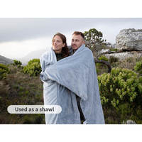 Спальний мішок-подушка Naturehike CNK2300SD022 світло-сірий 225 см (6976507667333)