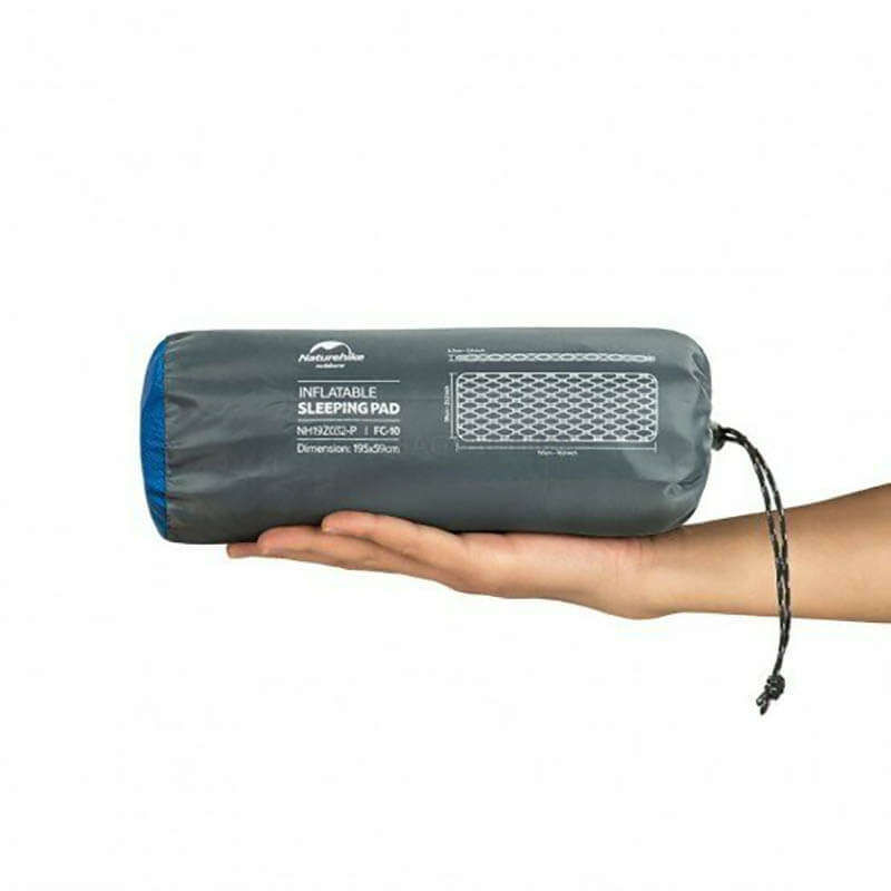 Туристичний килимок Naturehike FC-10 NH19Z032-P 65 мм помаранчевий 195 см (6976023922541)