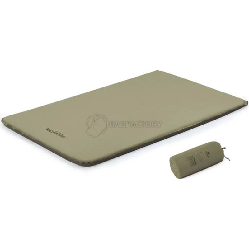 Туристичний килимок подвійний Naturehike NH21FCD11 60мм хакі 200 см (6927595793343)