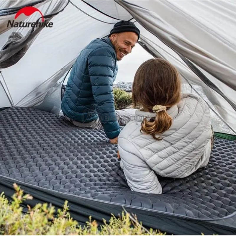 Туристичний килимок подвійний Naturehike CNH22DZ018 зелений 196 см (6927595712221)