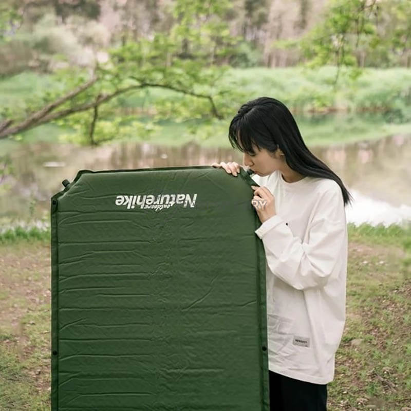 Туристичний килимок Naturehike NH20DZ003 50мм бежевий 200 см (6927595793206)