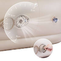 Матрац надувний Naturehike CNK2300DZ020 бежевий 180 см (6976023922480)