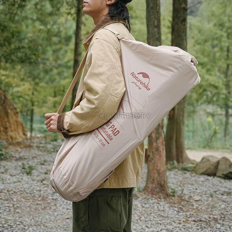 Туристичний килимок Naturehike NH20FCD08 10 см бежевий 200 см (6927595720004)