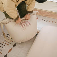 Туристичний килимок двомісний Naturehike NH20FCD08 бежевий 200 см (6927595719695)