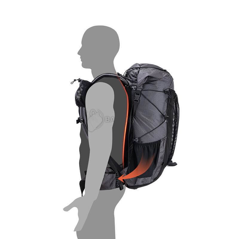 Туристичний рюкзак Naturehike Rock NH19BP095 60+5 л графіт (6927595761649)