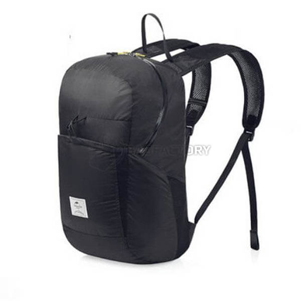 Міський рюкзак Naturehike Ultralight NH17A017-B 22 л чорний (6927595725092)
