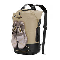 Герморюкзак Naturehike NH21FSB04 40л бежевий (6927595788257)