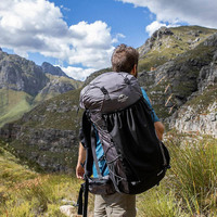 Туристичний рюкзак Naturehike Rock NH19BP095 60+5 л чорний (6927595746370)