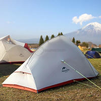 Намет двомісний Naturehike Cloud Up 2 Updated NH17T001-T 210T зелений (6927595730577)