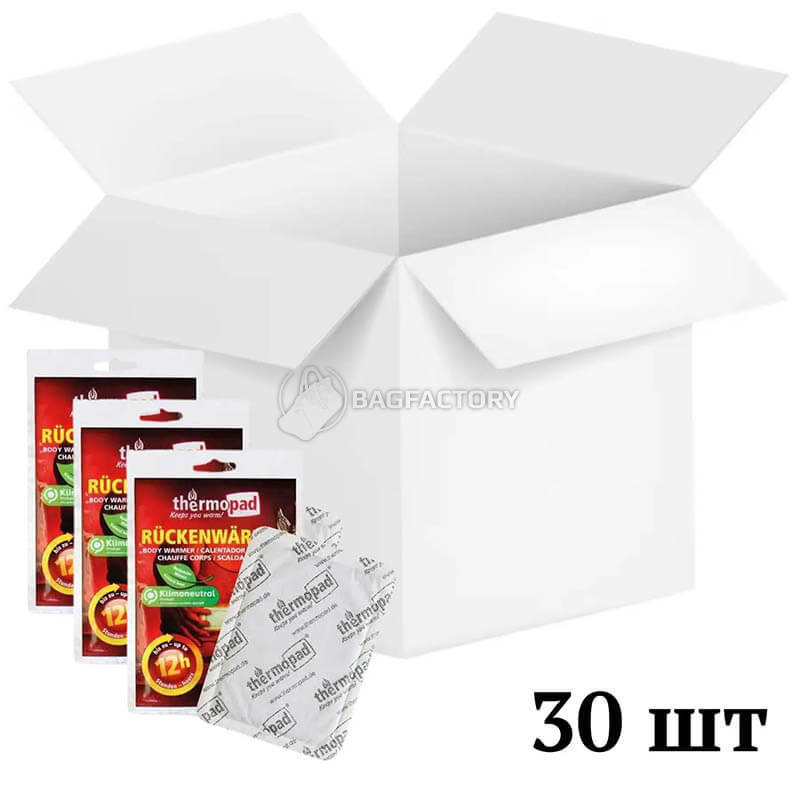 Набір хімічних грілок для тіла Thermopad Body Warmer 30 шт. (TPD 78330)