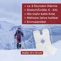 Набір хімічних грілок для колін Thermopad Knee Warmer 4 шт. (TPD 78604)