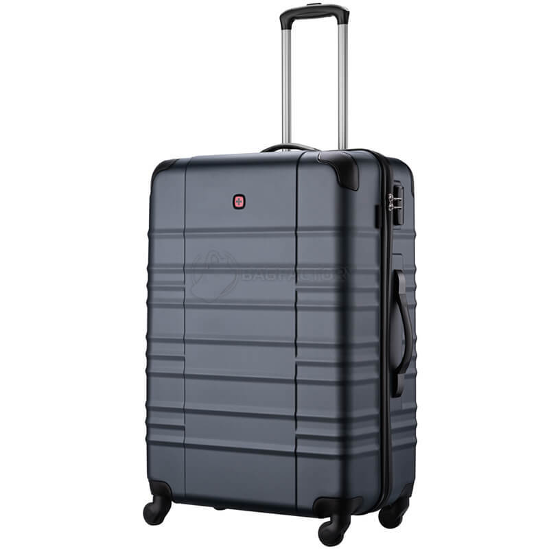 Валіза Wenger Amplar велика пластик 4 колеса 94 л синя (653141)