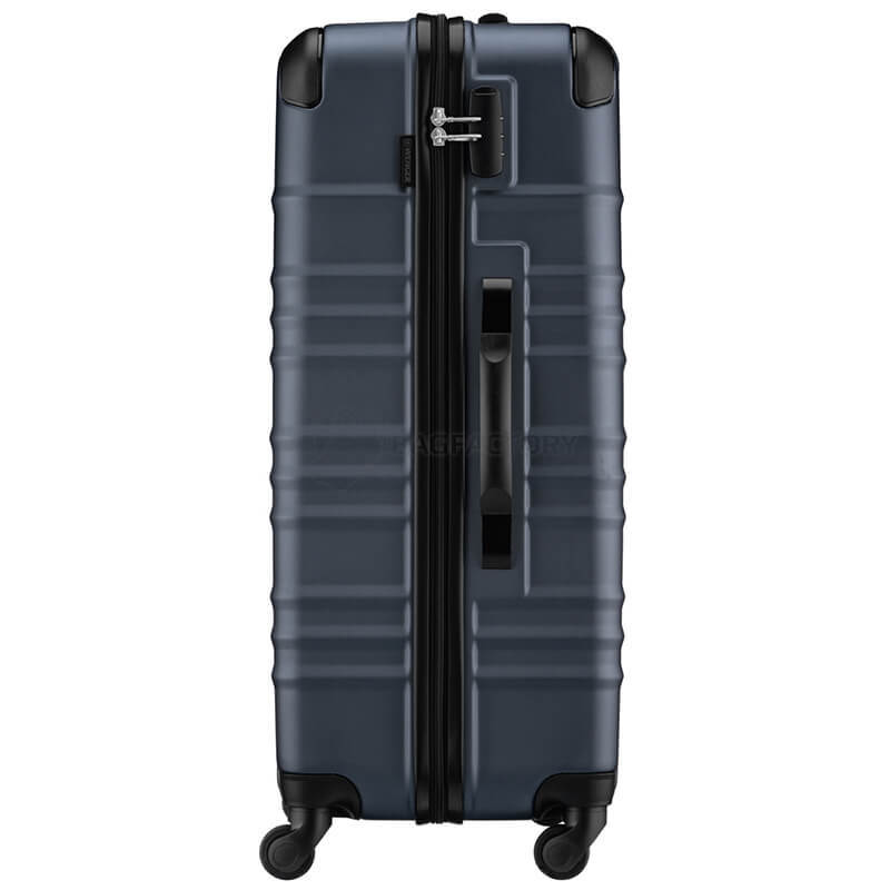 Валіза Wenger Amplar велика пластик 4 колеса 94 л синя (653141)