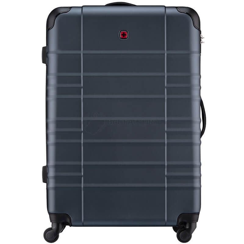 Валіза Wenger Amplar велика пластик 4 колеса 94 л синя (653141)