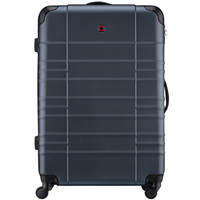 Валіза Wenger Amplar велика пластик 4 колеса 94 л синя (653141)