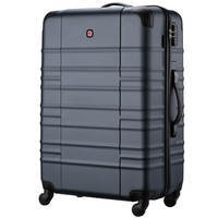 Валіза Wenger Amplar велика пластик 4 колеса 94 л синя (653141)