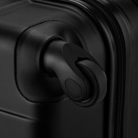 Валіза Wenger Amplar велика пластик 4 колеса 94 л чорна (653140)