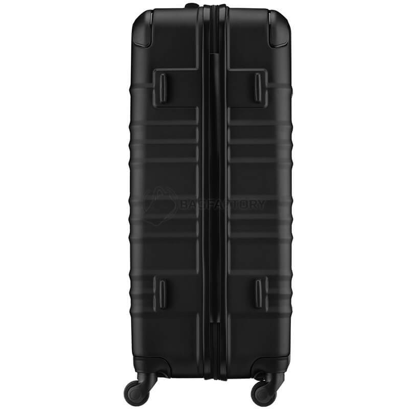 Валіза Wenger Amplar велика пластик 4 колеса 94 л чорна (653140)