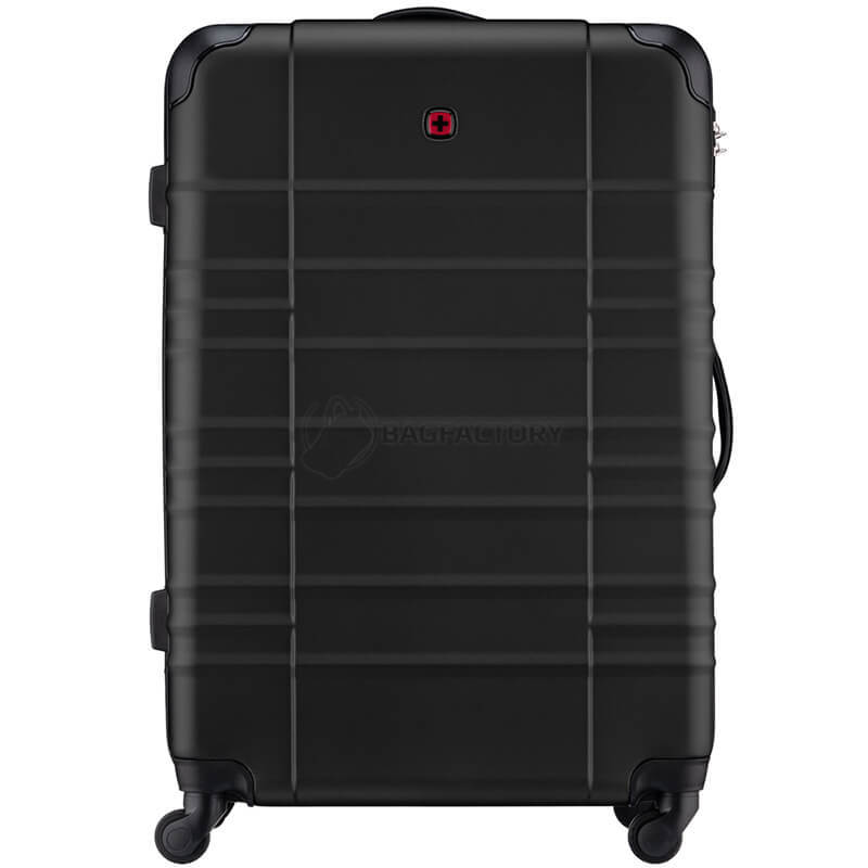 Валіза Wenger Amplar велика пластик 4 колеса 94 л чорна (653140)