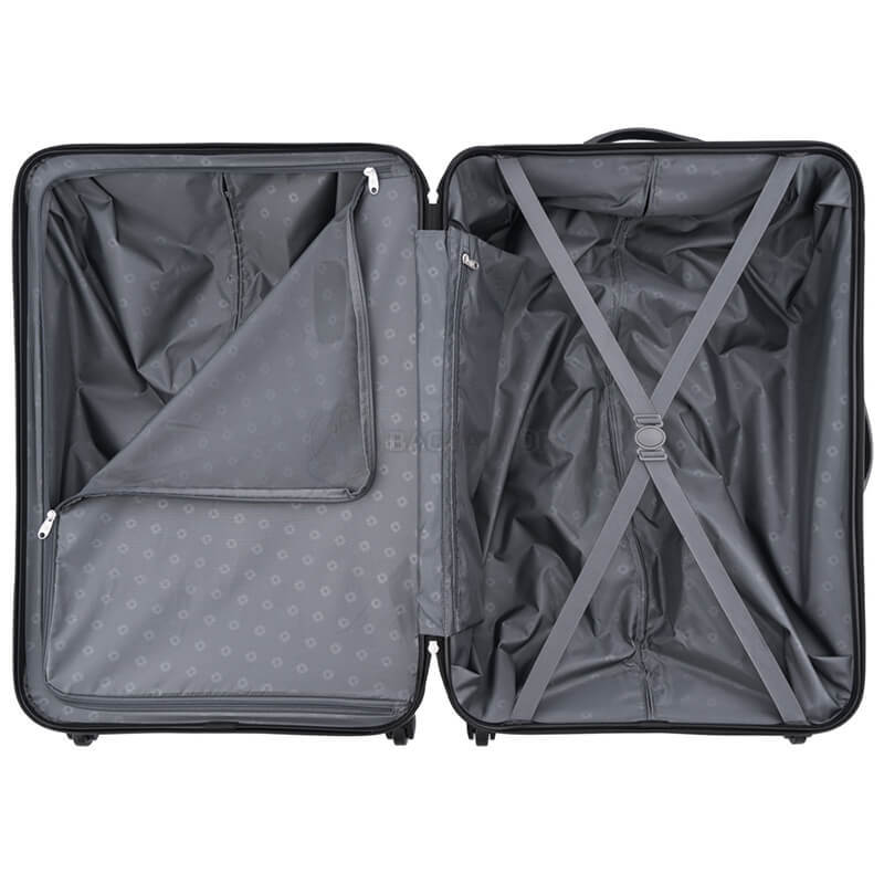 Валіза Wenger Amplar велика пластик 4 колеса 94 л чорна (653140)