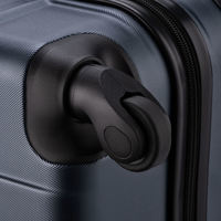 Валіза Wenger Amplar мала пластик 4 колеса 33 л синя (653144)