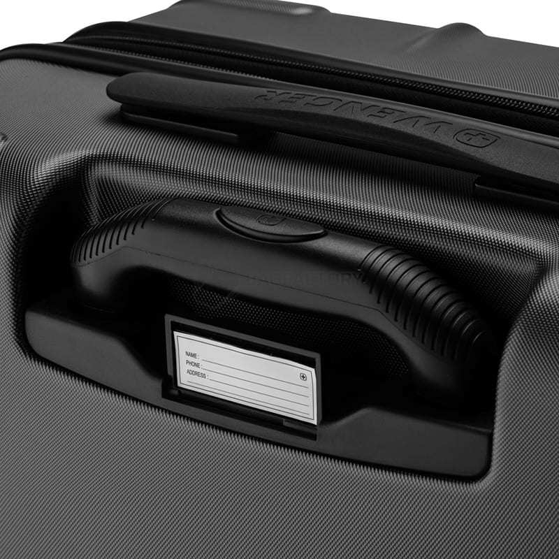 Валіза Wenger Oryson середня пластик 4 колеса 65/78 л сіра (653209)