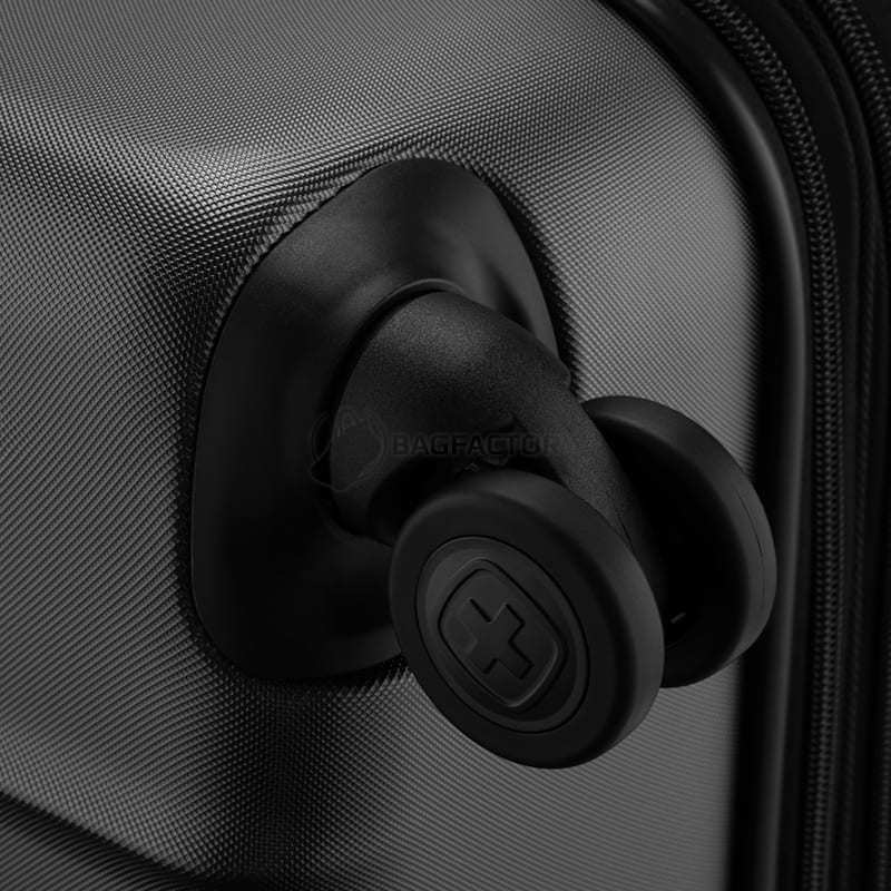 Валіза Wenger Oryson середня пластик 4 колеса 65/78 л сіра (653209)