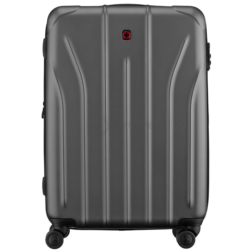 Валіза Wenger Oryson середня пластик 4 колеса 65/78 л сіра (653209)