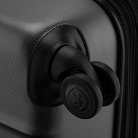 Валіза Wenger Oryson мала пластик 4 колеса 33/43 л сіра (653208)