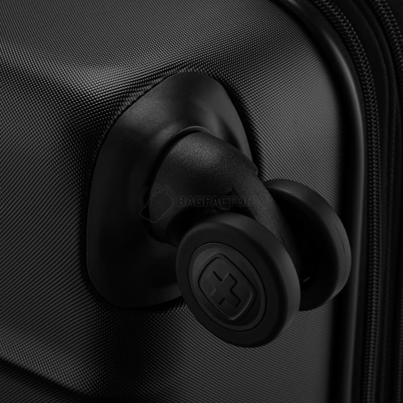 Валіза Wenger Oryson мала пластик 4 колеса 33/43 л чорна (653163)