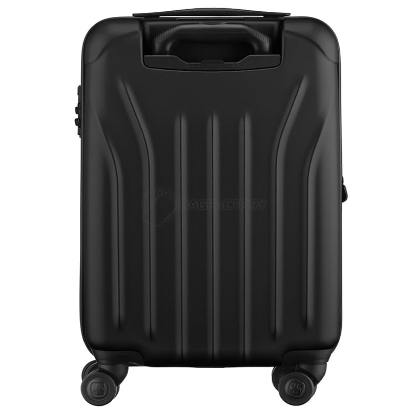 Валіза Wenger Oryson мала пластик 4 колеса 33/43 л чорна (653163)